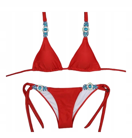 strój kąpielowy dwuczęściowy lato bikini push up S Marka Lewer